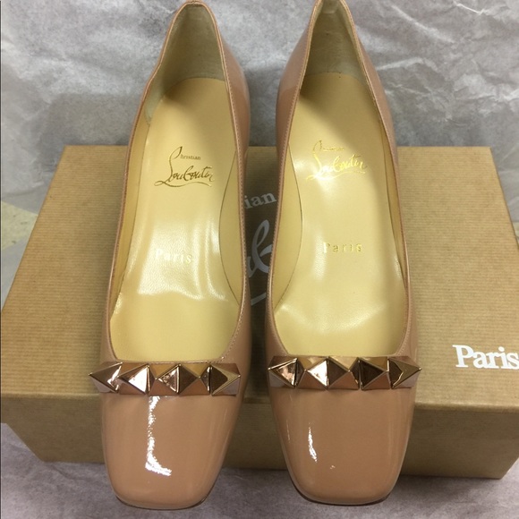 NIB Christian Louboutin Pyramidame Pump 36 - Picture 4 of 8